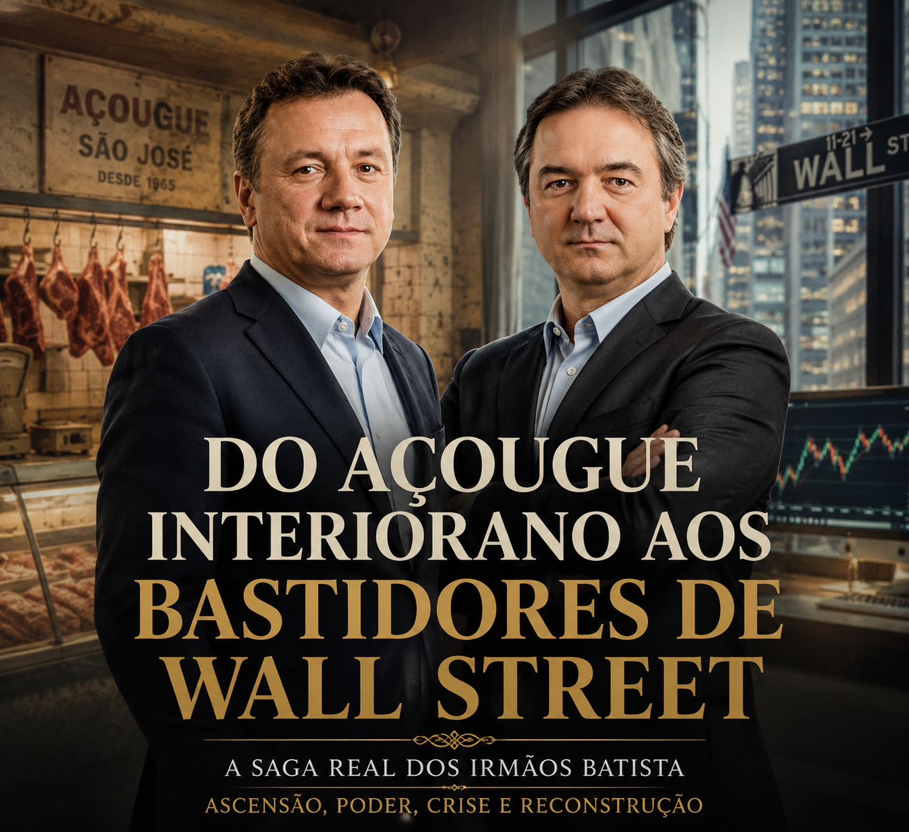Do açougue interiorano aos bastidores de Wall Street: a saga real que supera a ficção