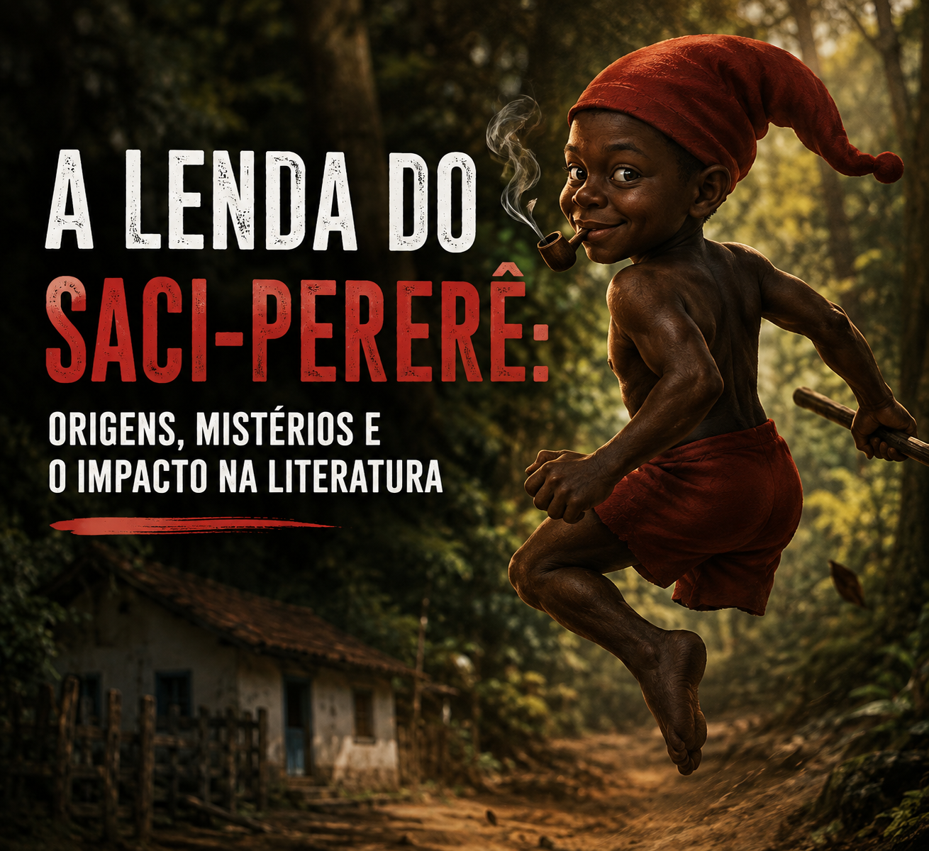A lenda do Saci-Pererê: origens, mistérios e o impacto na literatura brasileira