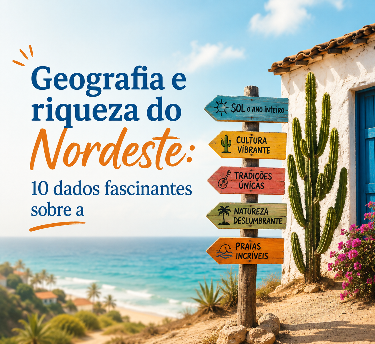 Geografia e riqueza do Nordeste: 10 dados fascinantes sobre a região