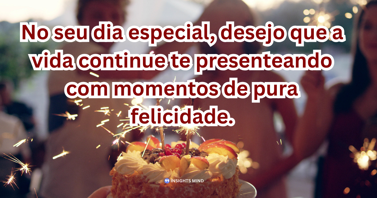 Mensagem de aniversário sobre novo ano de vida