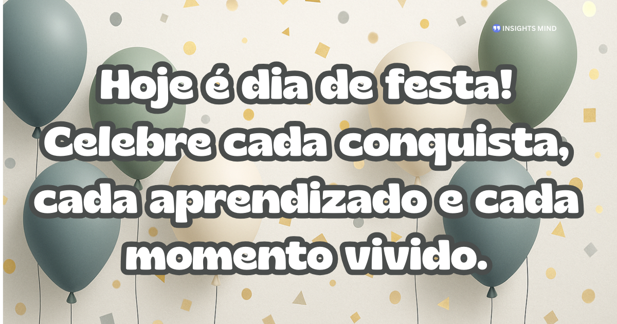 Mensagem de aniversário sobre novo ano de vida