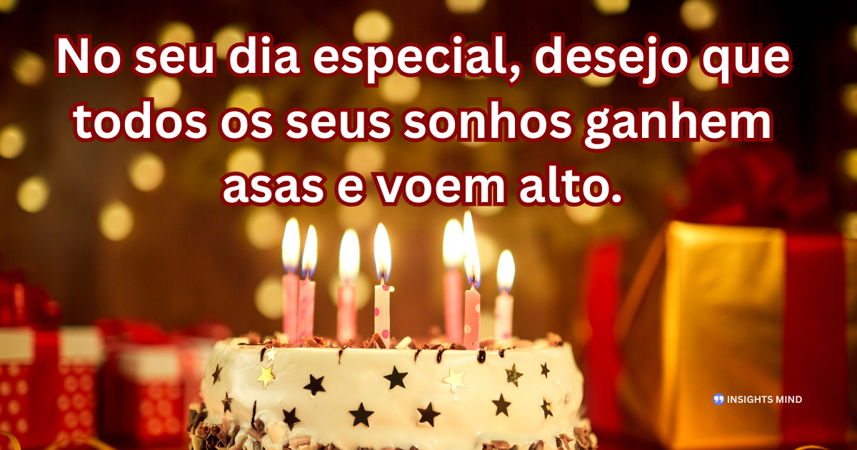 Mensagem de aniversário sobre novo ano de vida