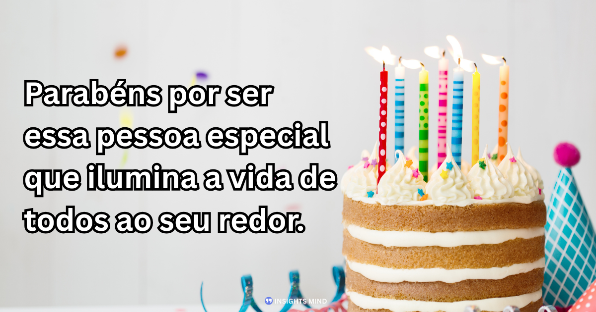 Mensagem de aniversário sobre novo ano de vida
