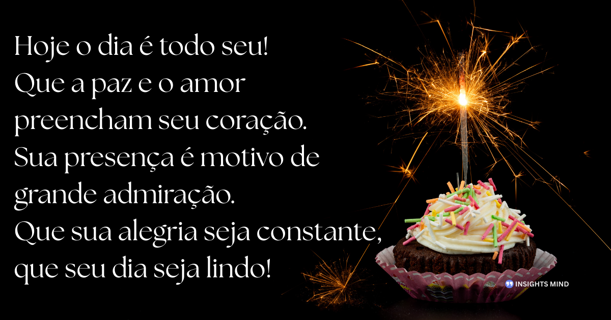 Mensagem de aniversário sobre sonhos