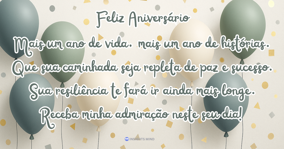 Mensagem de aniversário
