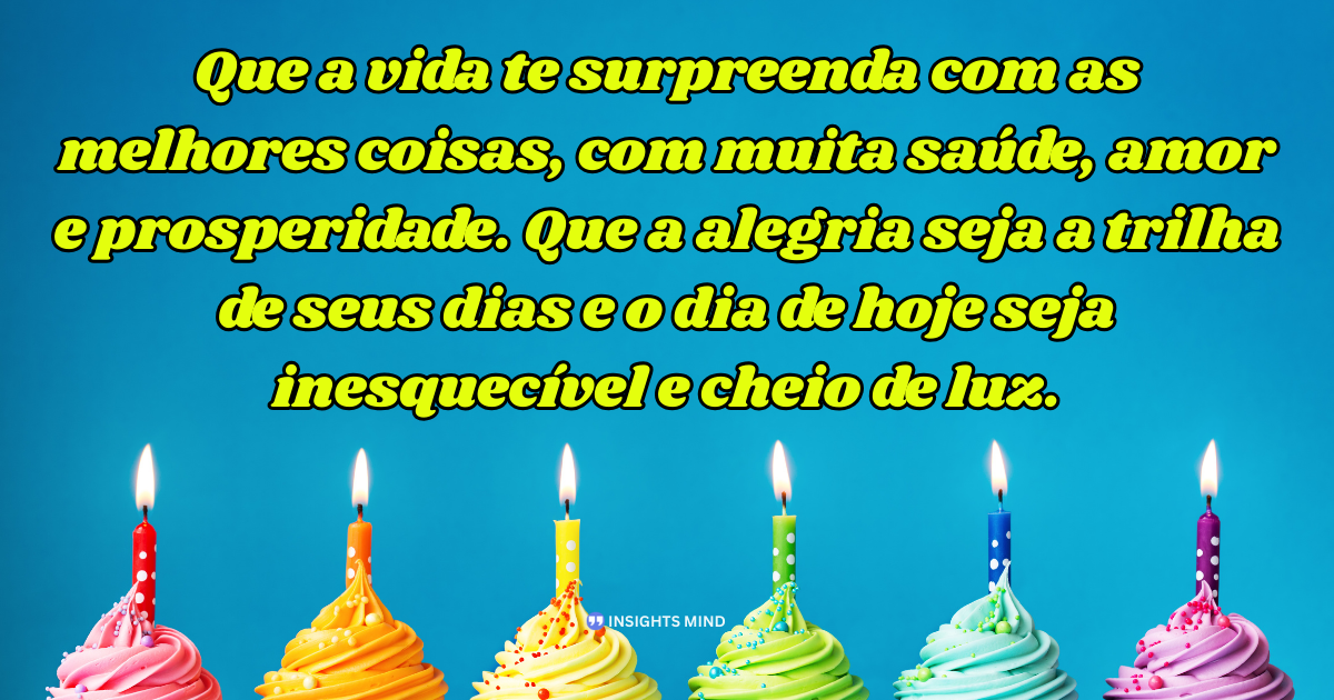 Mensagem de aniversário