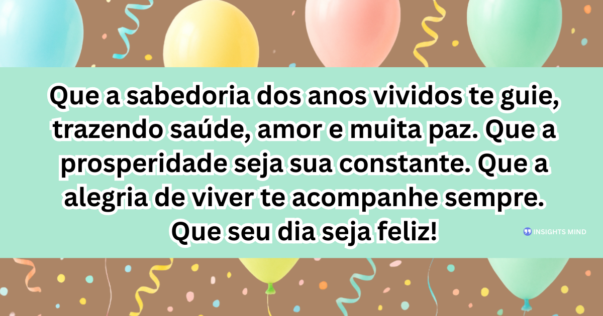 Mensagem de aniversário