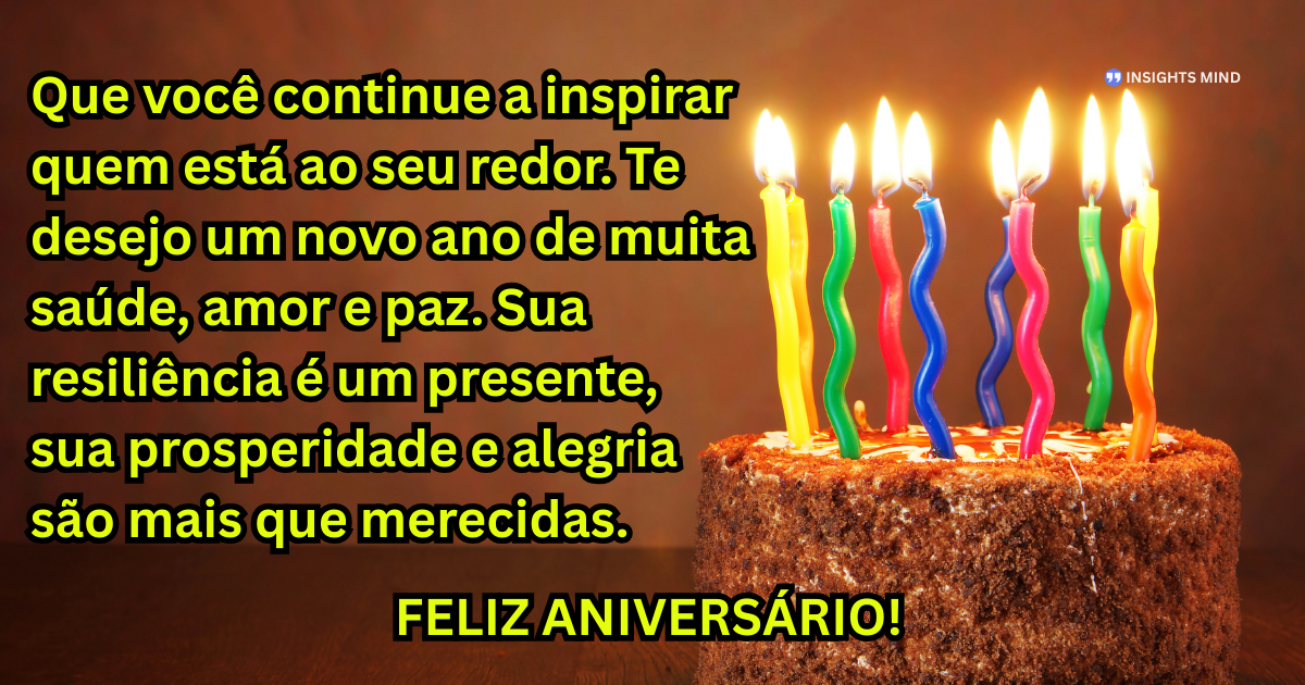 Mensagem de aniversário