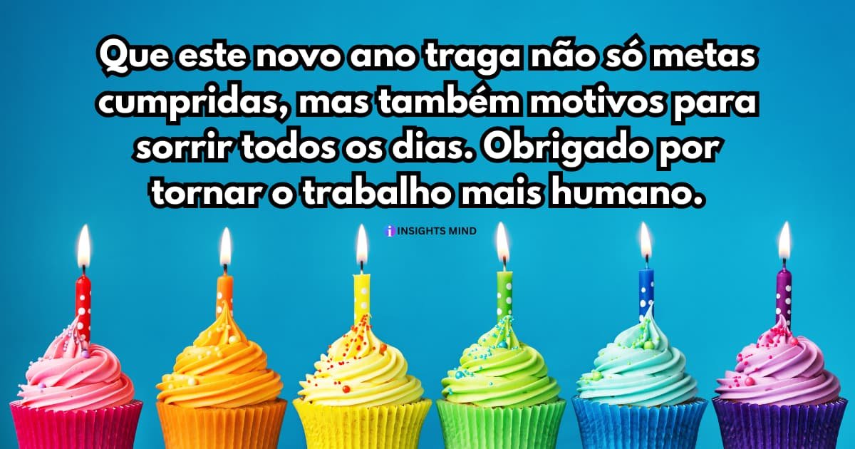 Mensagem de aniversário para colega de trabalho — Frase 8
