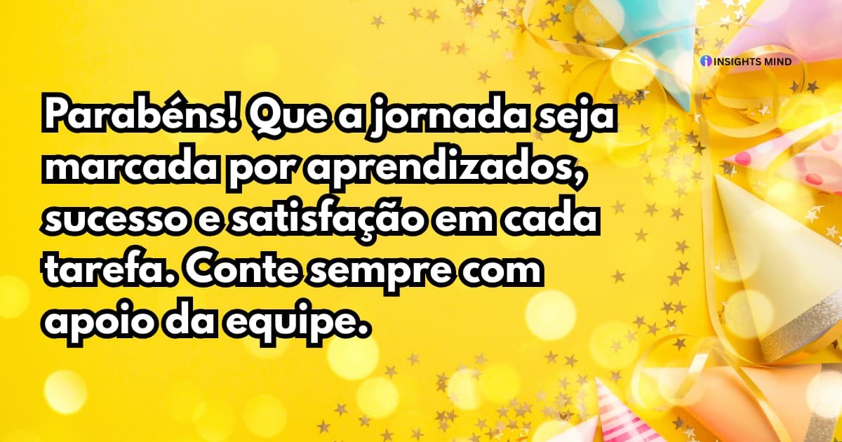 Mensagem de aniversário para colega de trabalho — Frase 9