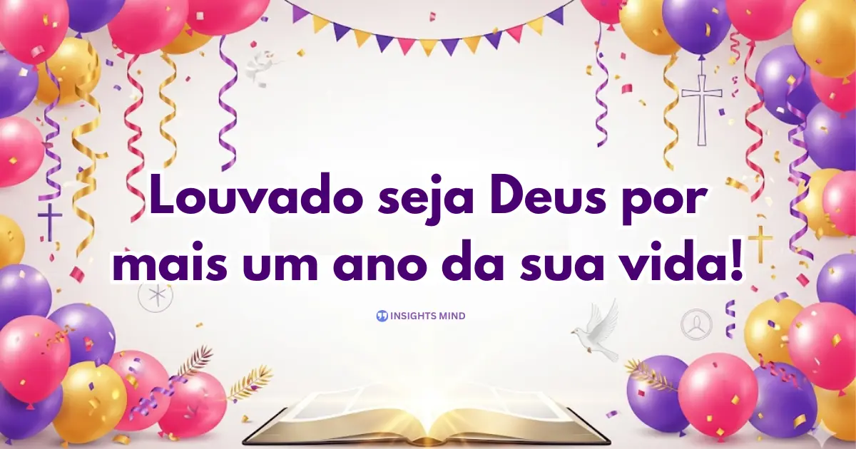 Mensagem de Aniversário Evangélica Feminina — Frase 10