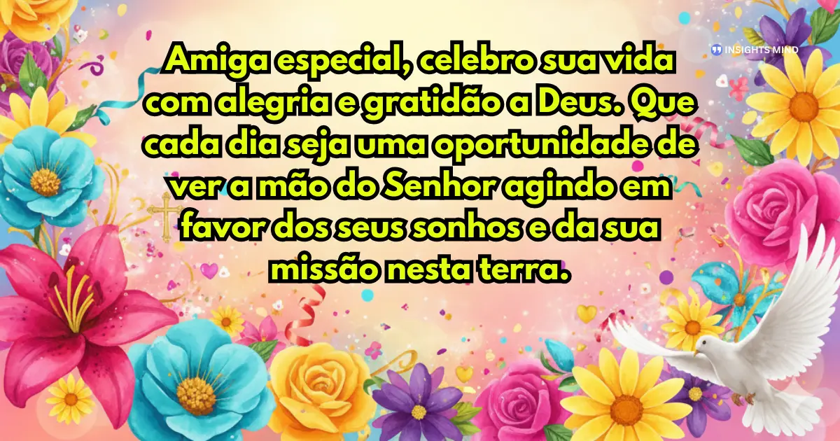 Mensagem de Aniversário Evangélica Feminina — Frase 12