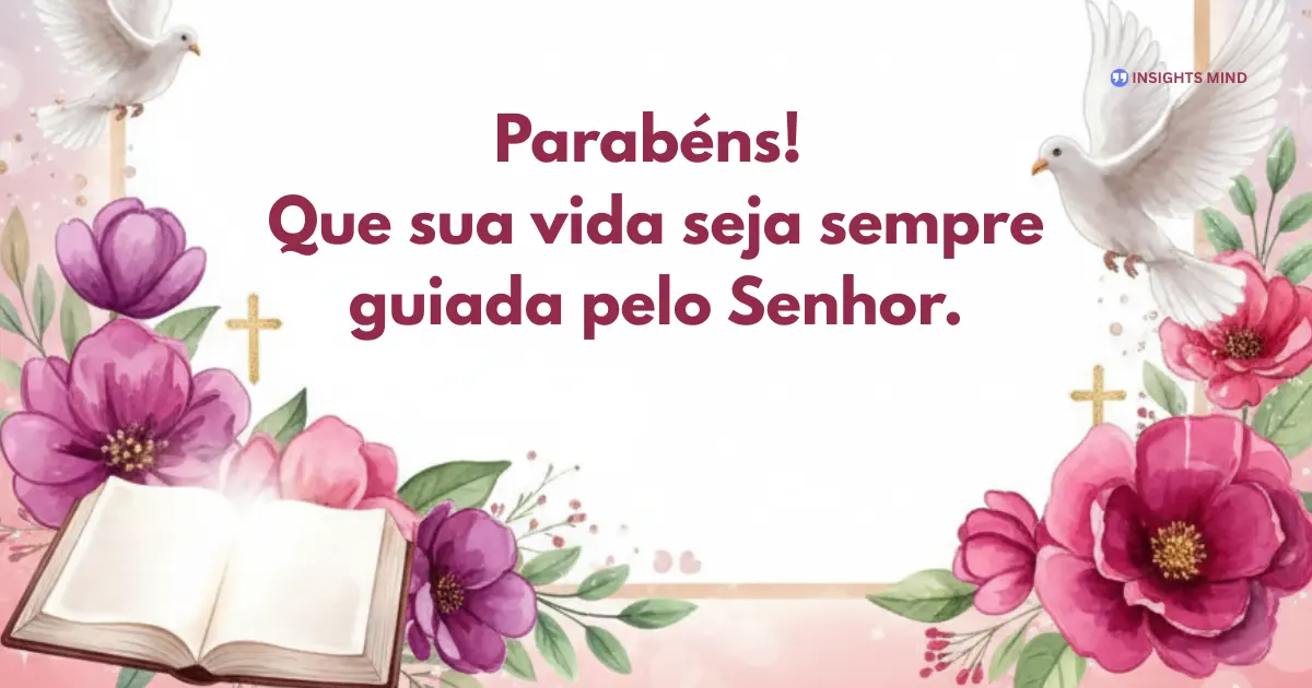 Mensagem de Aniversário Evangélica Feminina — Frase 13