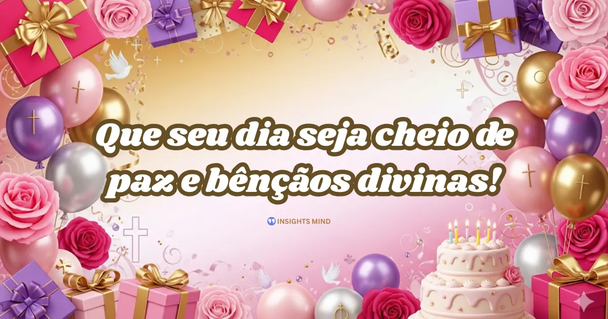 Mensagem de Aniversário Evangélica Feminina — Frase 19