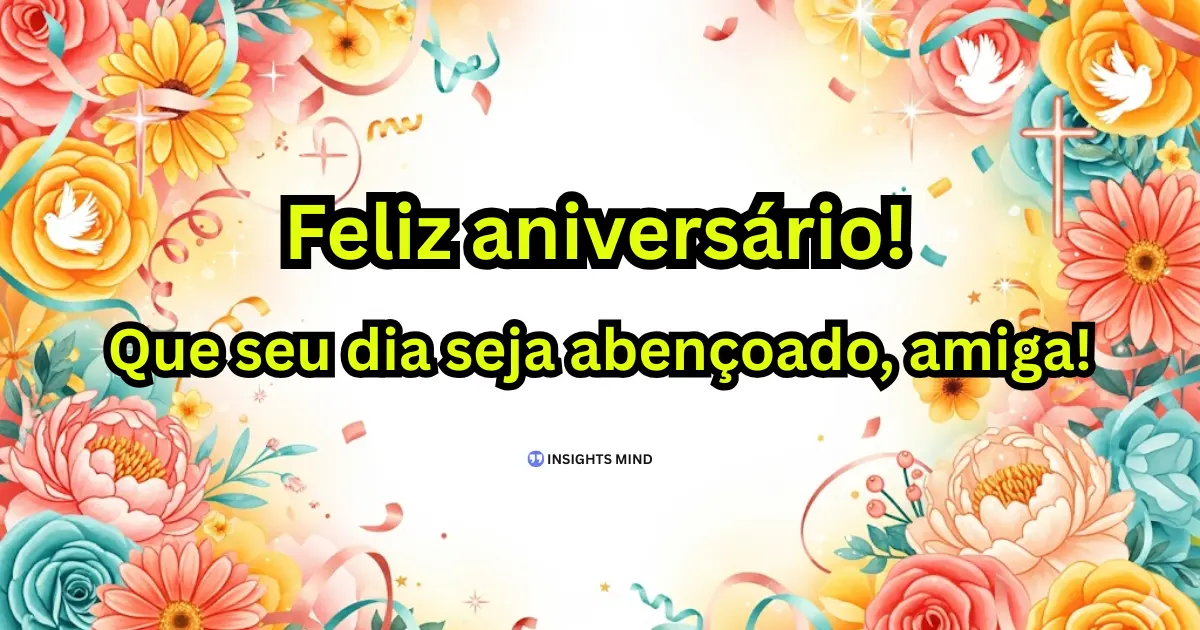 Mensagem de Aniversário Evangélica Feminina — Frase 4