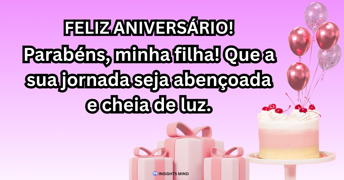 Mensagem de aniversário para Filha 27 anos