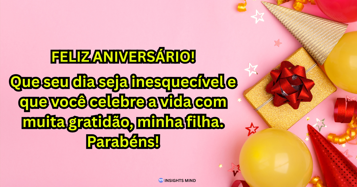 Parabéns Filha
