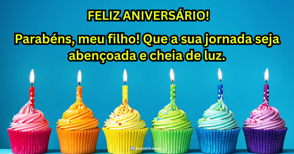 Mensagem de aniversário para Filho