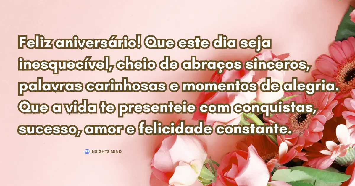 Mensagem de aniversário para irmã querida 15