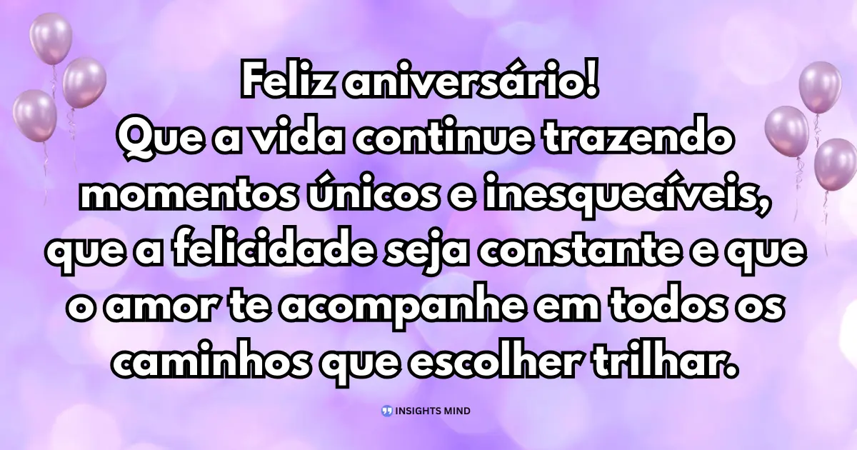 Mensagem de aniversário para irmã querida 17
