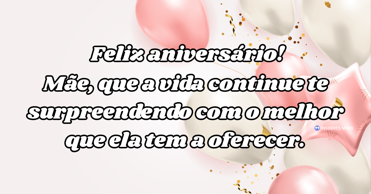 Mensagem de aniversário para Mãe 11