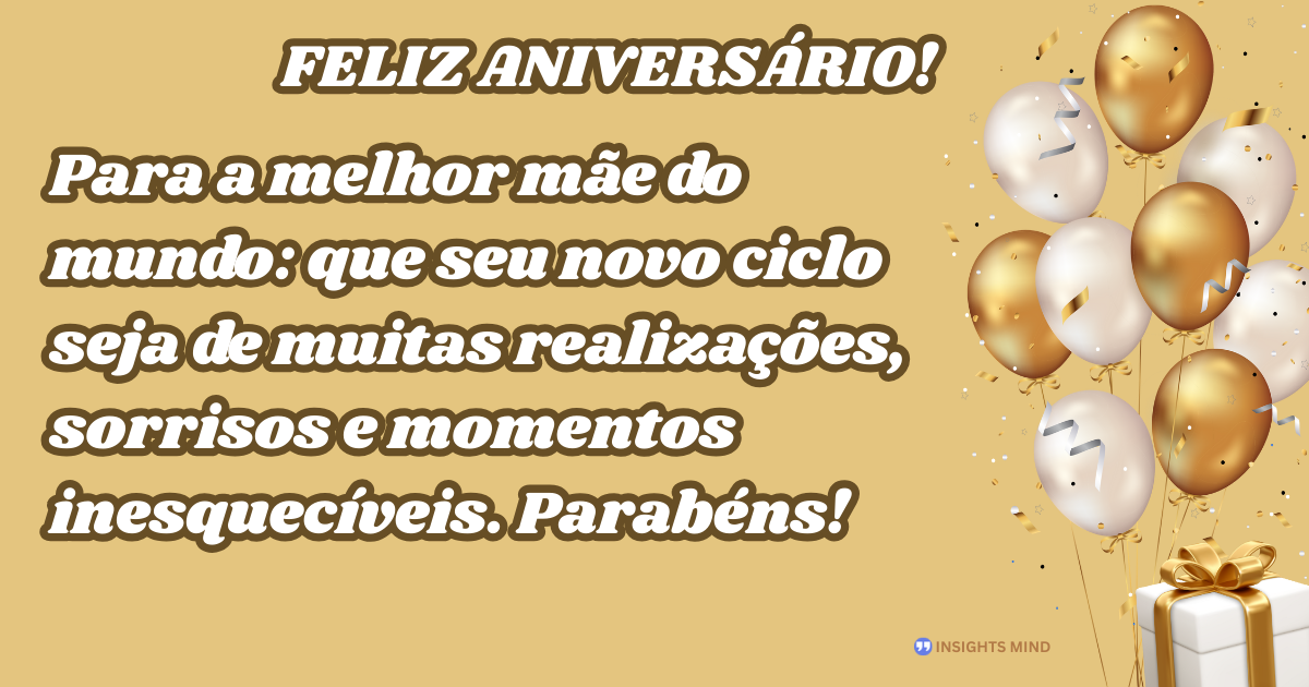 Mensagem de aniversário para Mãe 3