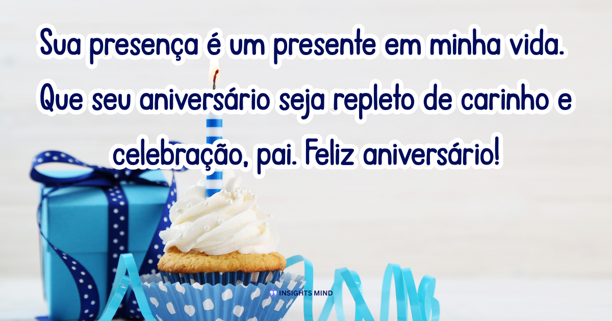 Mensagem de aniversário para Pai