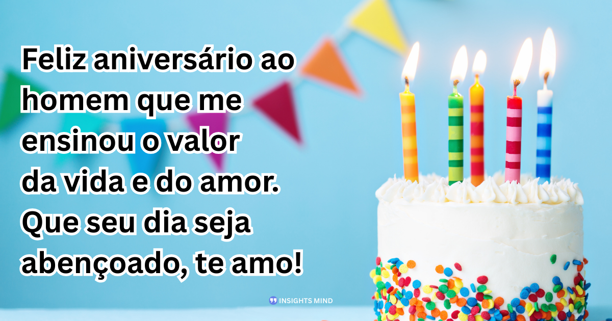 Mensagem de aniversário para Pai