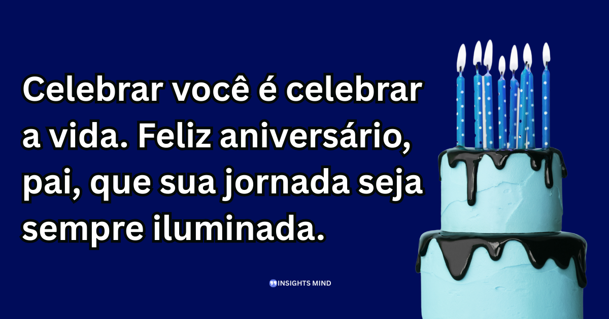 Mensagem de aniversário para Pai