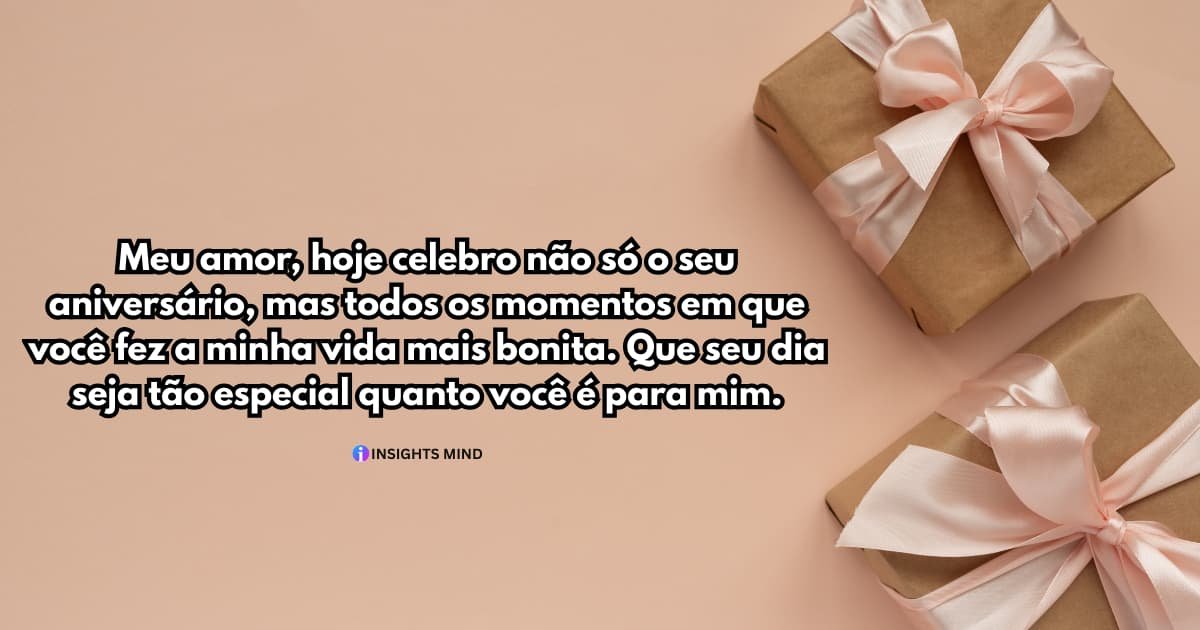 Mensagem de Aniversário para Esposa — Frase 1