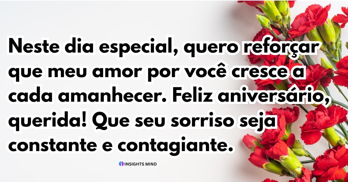 Mensagem de Aniversário para Esposa — Frase 10