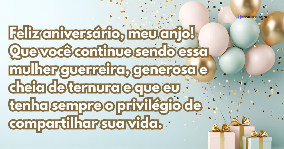 Mensagem de Aniversário para Esposa — Frase 11