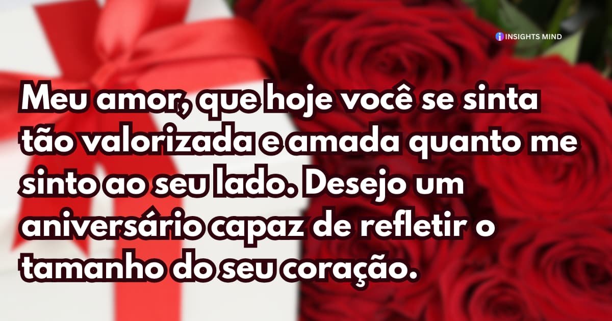 Mensagem de Aniversário para Esposa — Frase 16