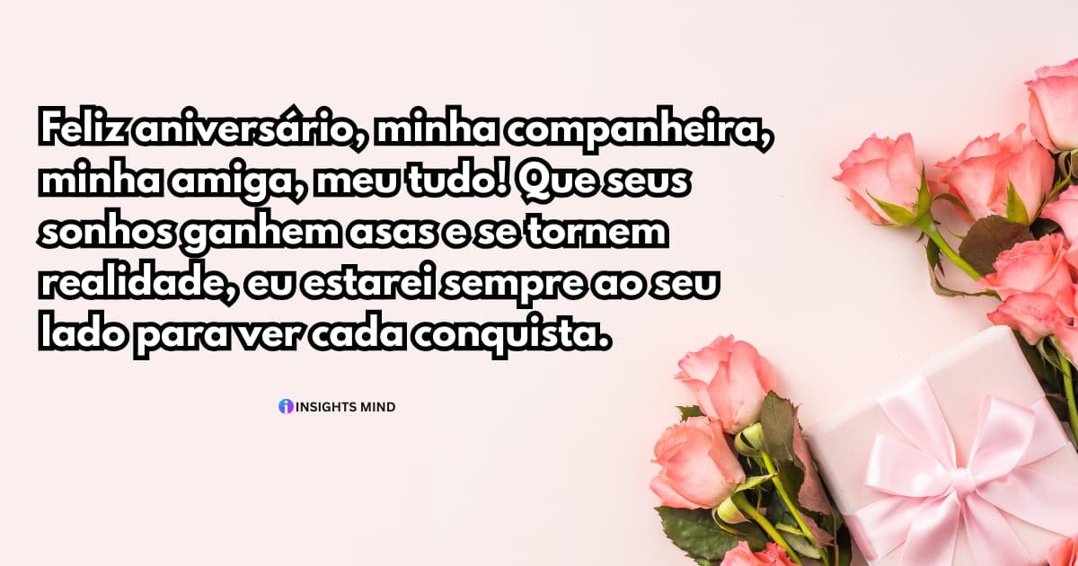 Mensagem de Aniversário para Esposa — Frase 2