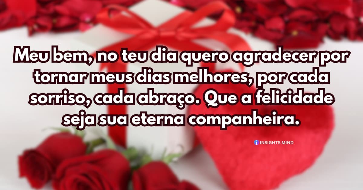 Mensagem de Aniversário para Esposa — Frase 4