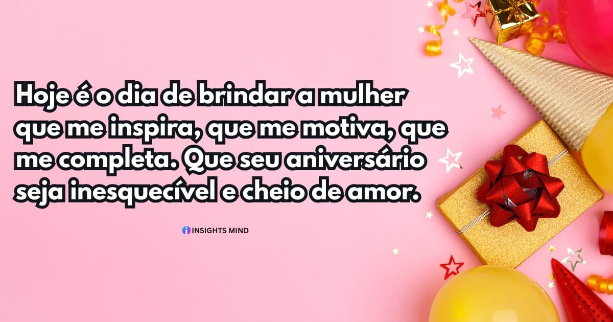 Mensagem de Aniversário para Esposa — Frase 5