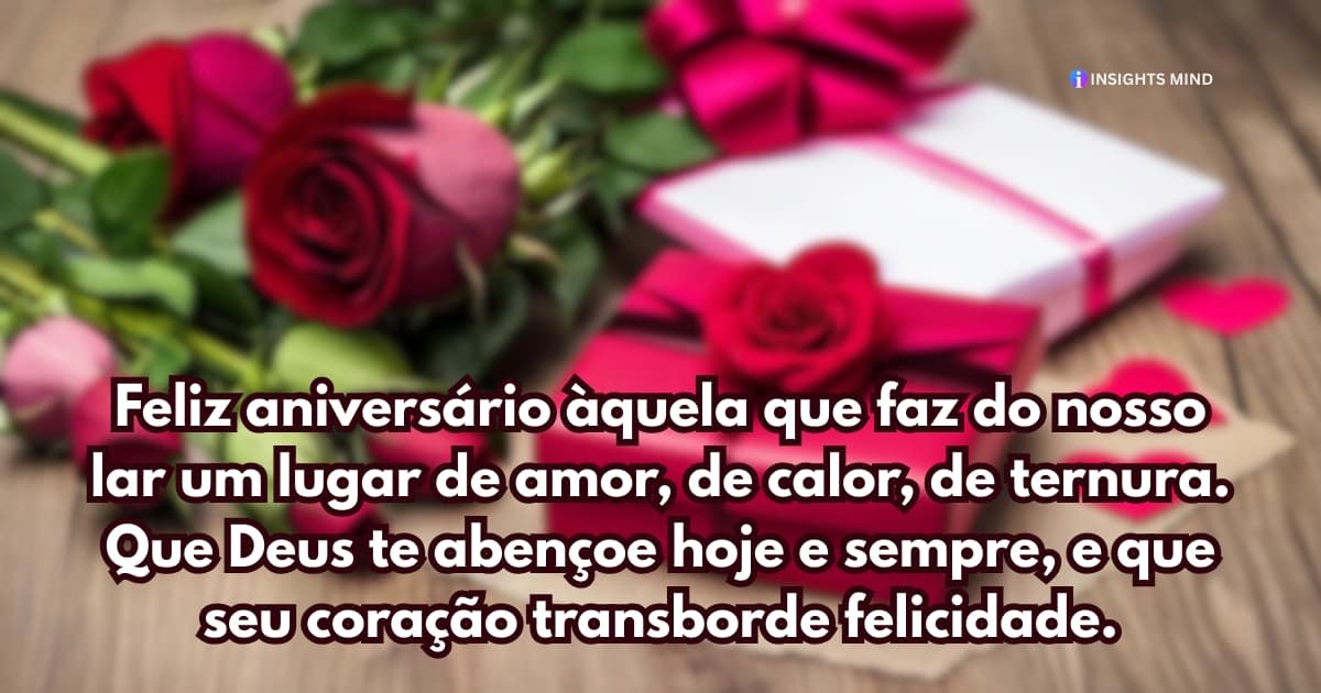 Mensagem de Aniversário para Esposa — Frase 6
