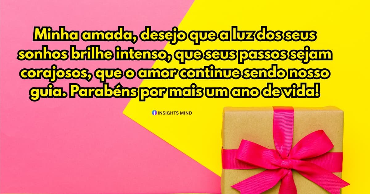 Mensagem de Aniversário para Esposa — Frase 7