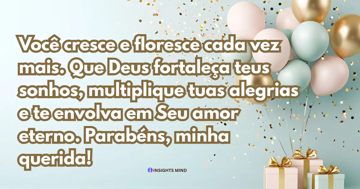 Mensagens de parabéns para sobrinha — Frase 13