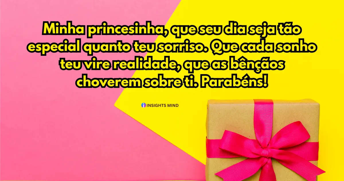 Mensagens de parabéns para sobrinha — Frase 4