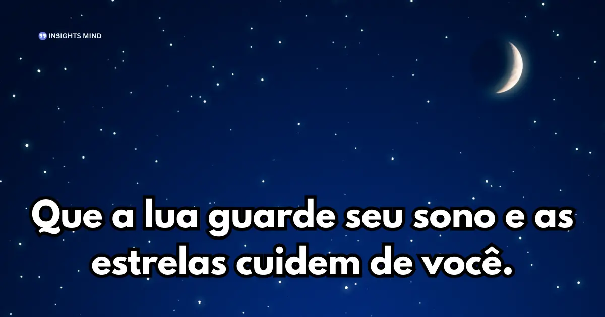 Mensagem de Boa Noite — Frase 6