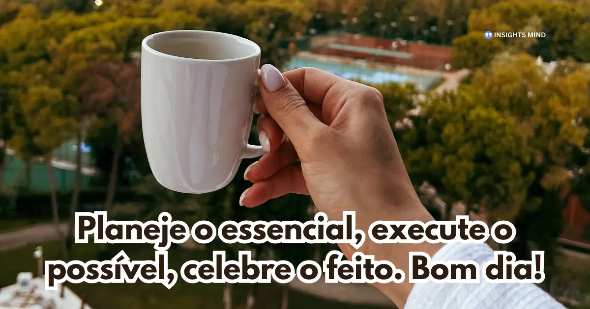 Mensagem de Bom Dia