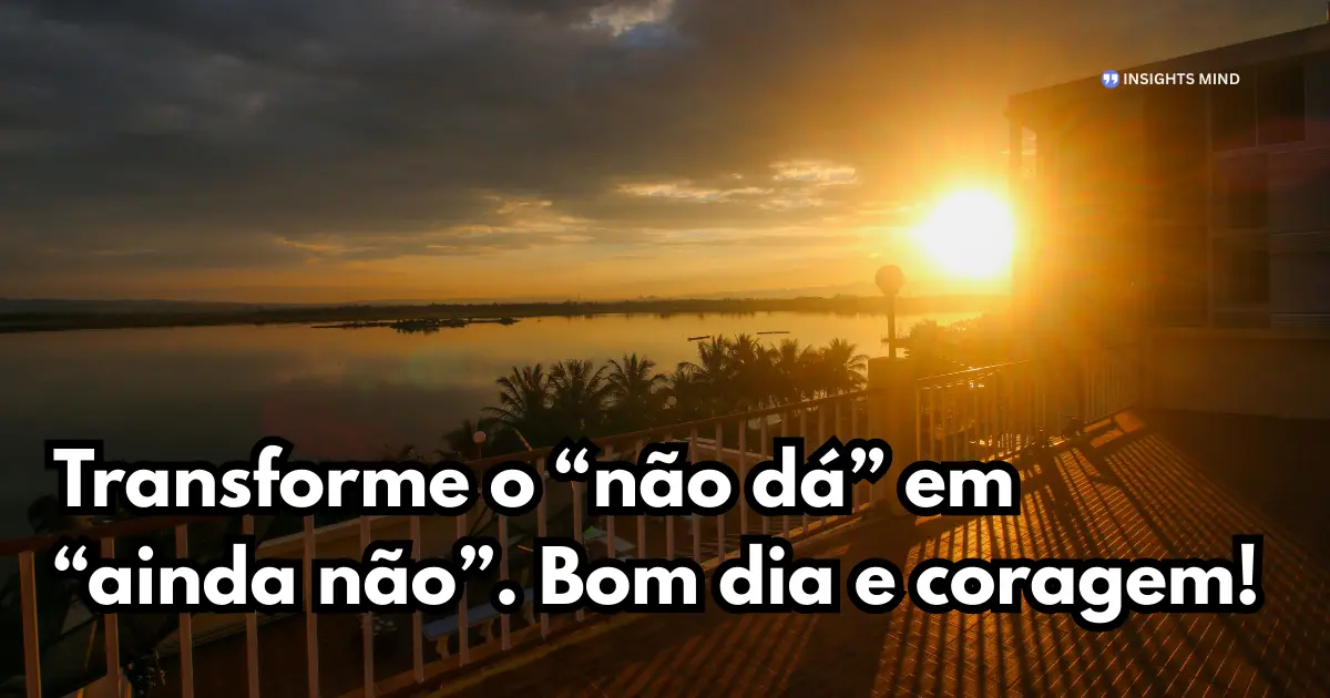 Mensagem de Bom Dia
