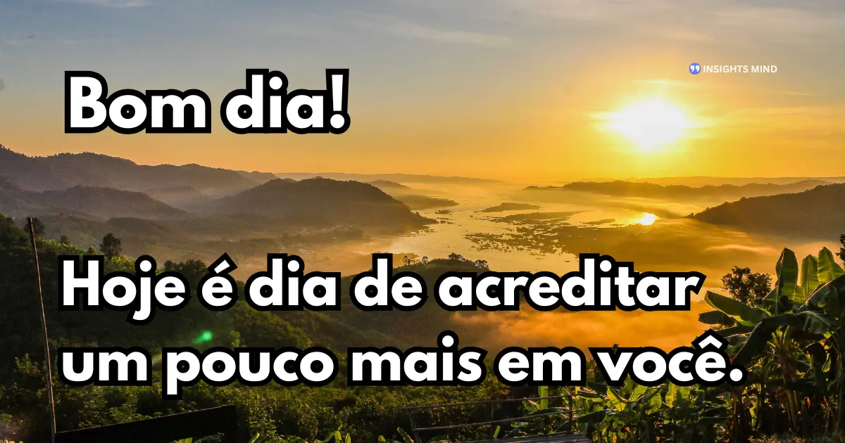 Mensagem de Bom Dia para WhatsApp — Frase 10