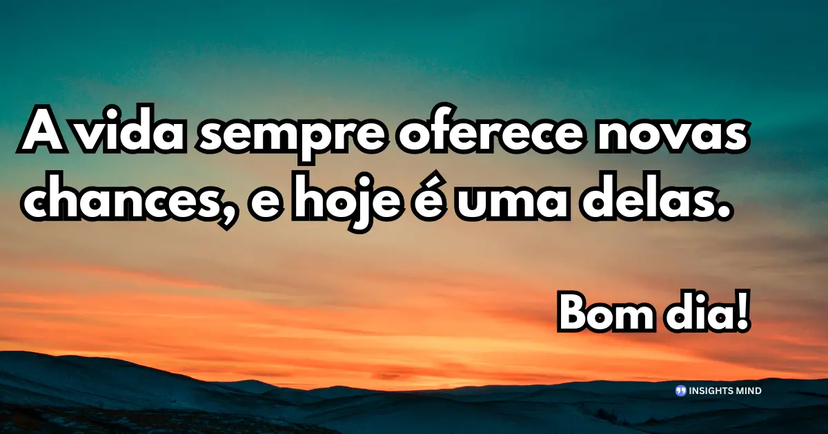 Mensagem de Bom Dia para WhatsApp — Frase 12