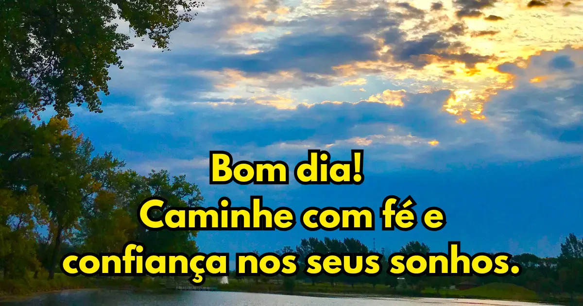 Mensagem de Bom Dia para WhatsApp — Frase 13