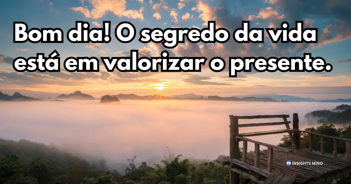 Mensagem de Bom Dia para WhatsApp — Frase 23