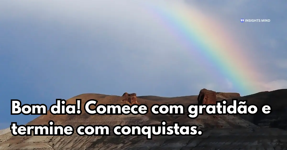 Mensagem de Bom Dia para WhatsApp — Frase 33