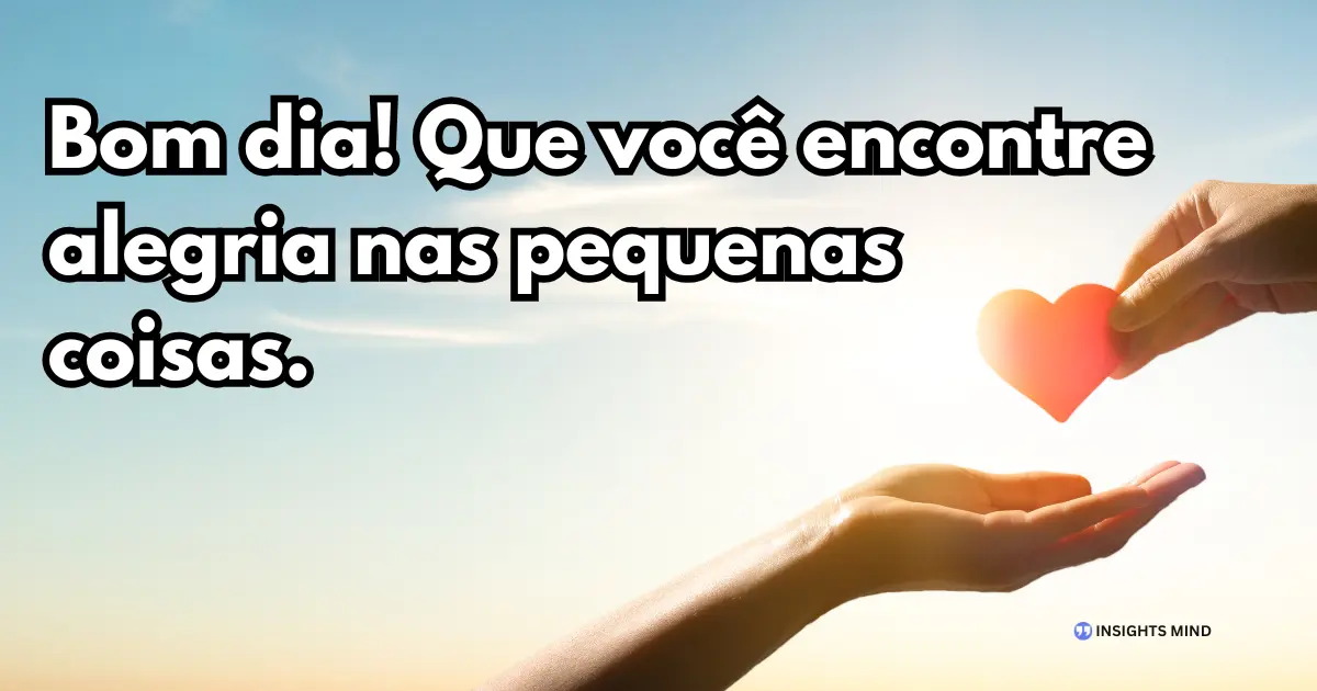 Mensagem de Bom Dia para WhatsApp — Frase 35