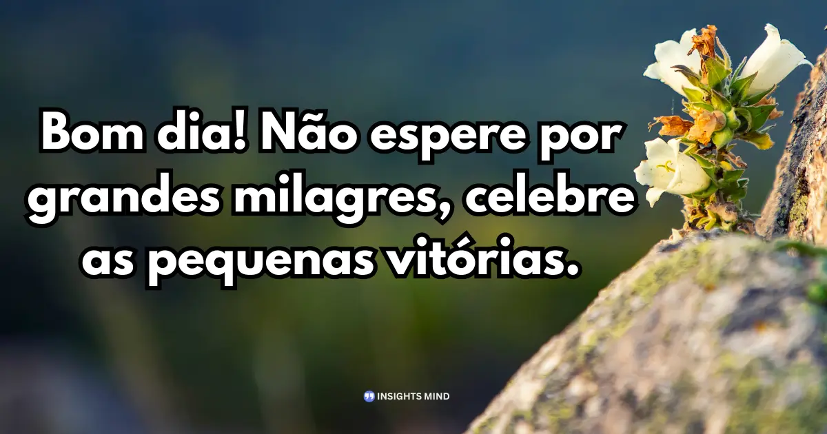 Mensagem de Bom Dia para WhatsApp — Frase 39